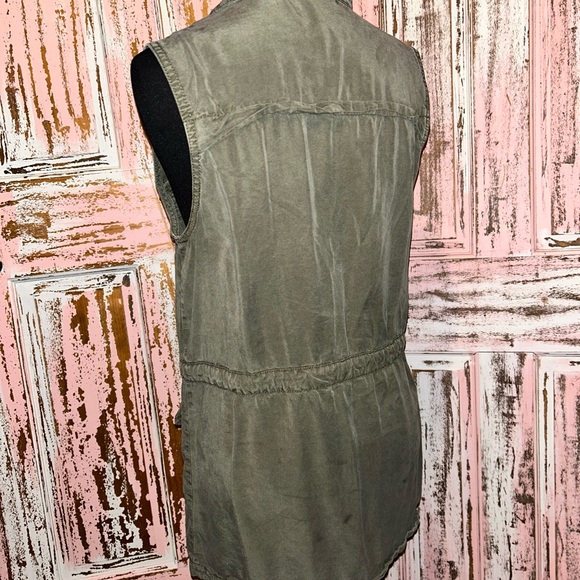 Mossimo Supply Co. Olive Green Vest - Picture 5 of 8